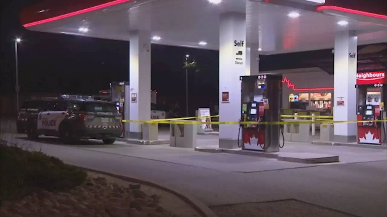 Man stabbed during carjacking at gas station in North York: police