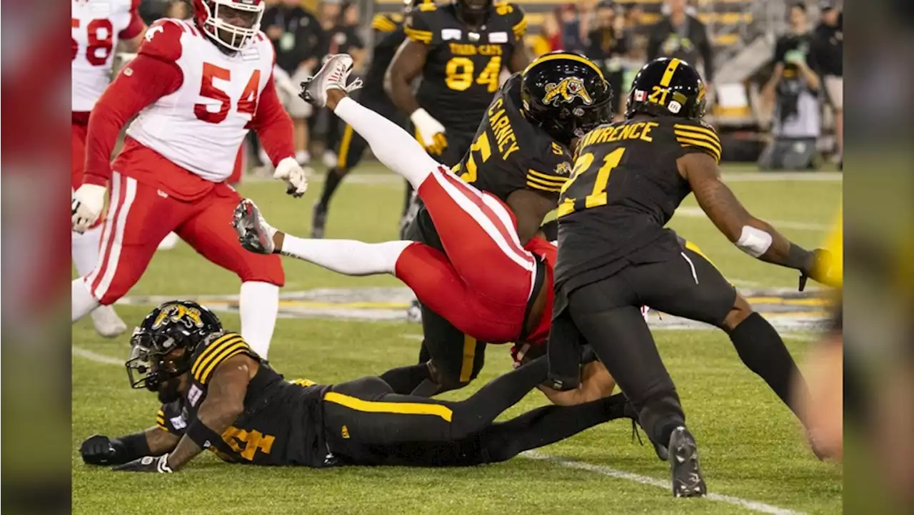 Shiltz comes off bench to rally Ticats to playoff-clinching win over Stampeders