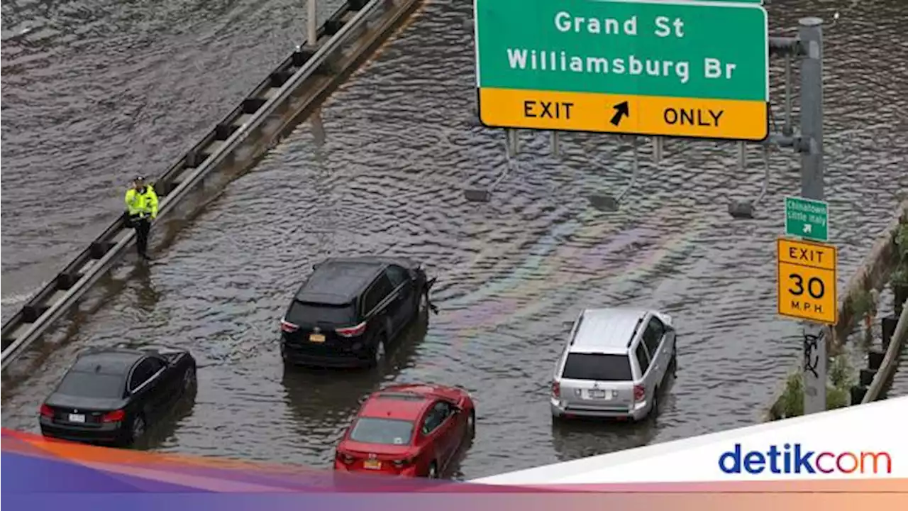 New York Terendam Banjir, Ilmuwan Ungkap 'Siapa' Dalangnya