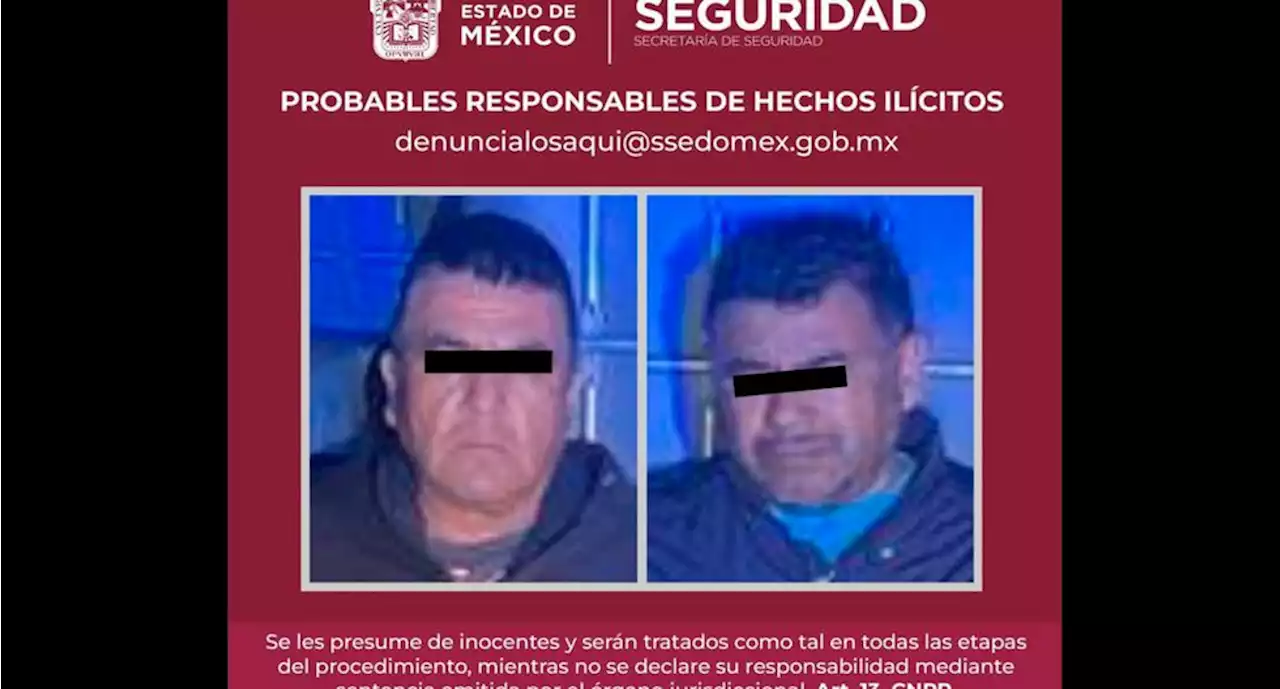 Aseguran más de 3 mil litros de huachicol y detienen a dos en el Edomex