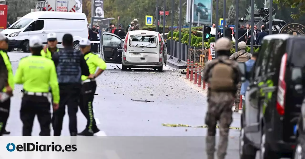 Al menos un terrorista muerto en un atentado a las puertas del Ministerio del Interior turco, en Ankara