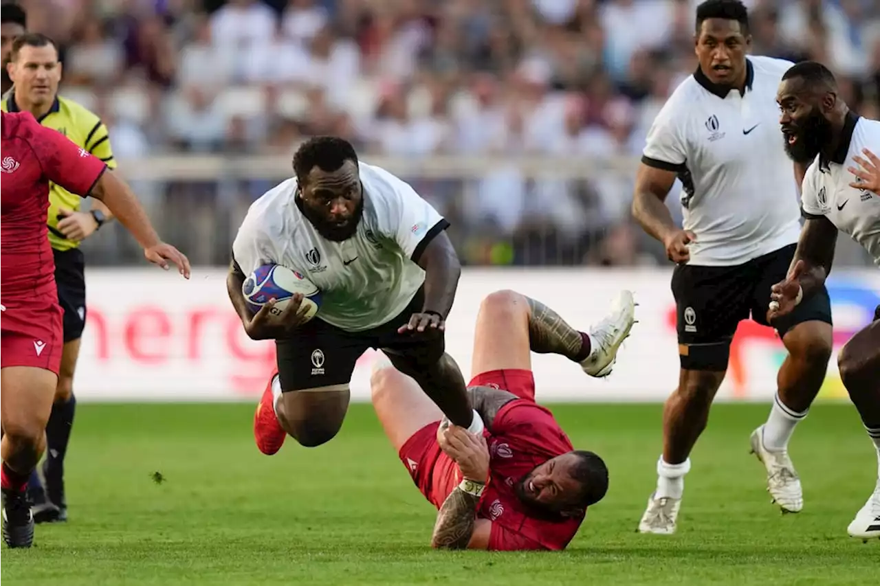 Fiji fight back to beat Georgia 72-12