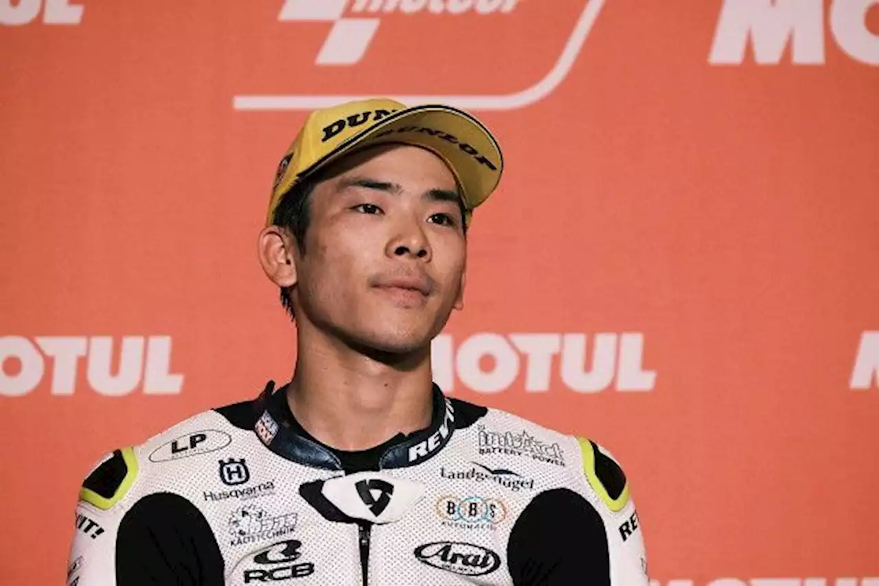 【MotoGP日本GP】佐々木歩夢、母国戦2位は我慢と攻めのレース「悔しい2位。でもいい形で終えられてよかった」