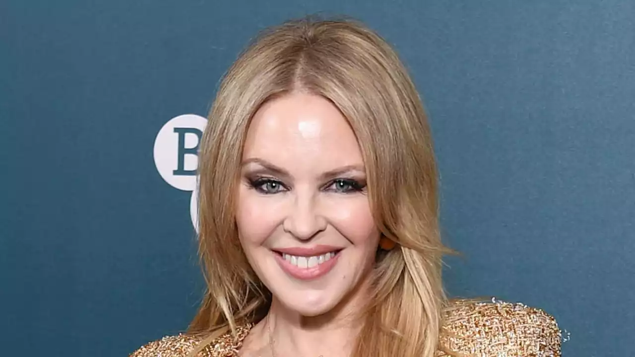 Kylie Minogue is perfection in thigh-split dress you don't want to miss