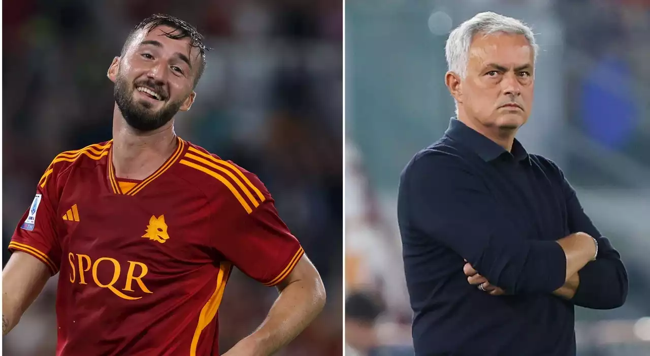 Roma-Frosinone, Mourinho insiste con la difesa a tre: ma Cristante torna a centrocampo