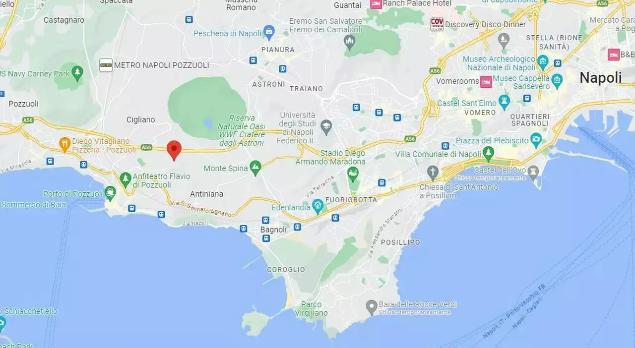 Terremoto Campi Flegrei di 2.9, avvertito da Pozzuoli a Napoli: epicentro alla Solfatara