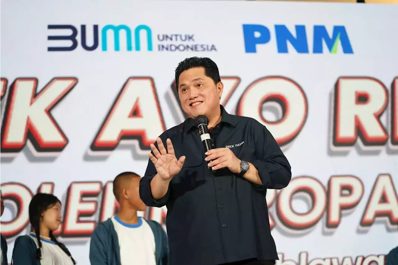 Erick Thohir Mengaku Jatuh Cinta pada Program PNM Mekaar