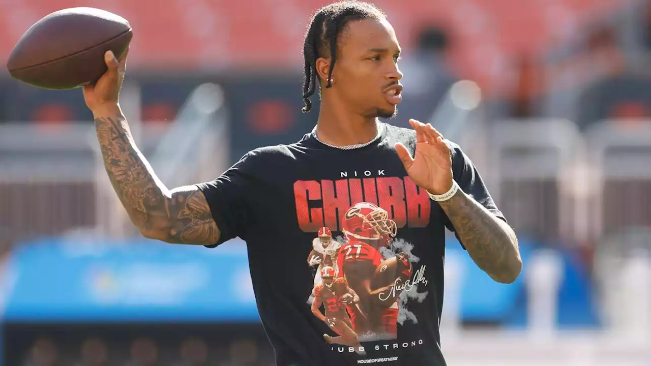 Browns QB Deshaun Watson reportedly out vs. Ravens, rookie Dorian Thompson-Robinson to start