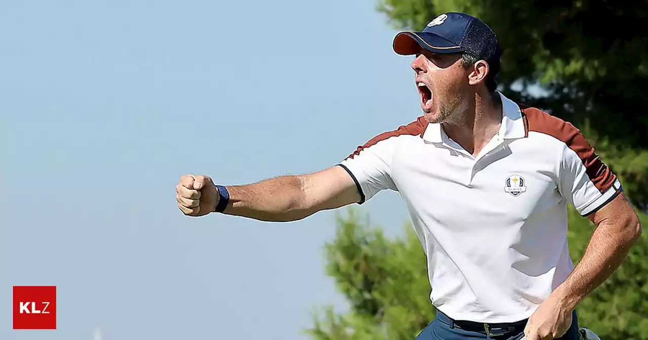 Ryder-Cup-Entscheidung live - Jetzt im Livestream: Rory McIlroy gegen Sam Burns