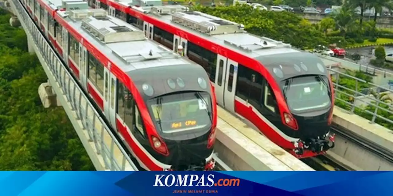 Tarif LRT Jabodebek Mulai 1 Oktober 2023: Rp 3.000 hingga Rp 20.000