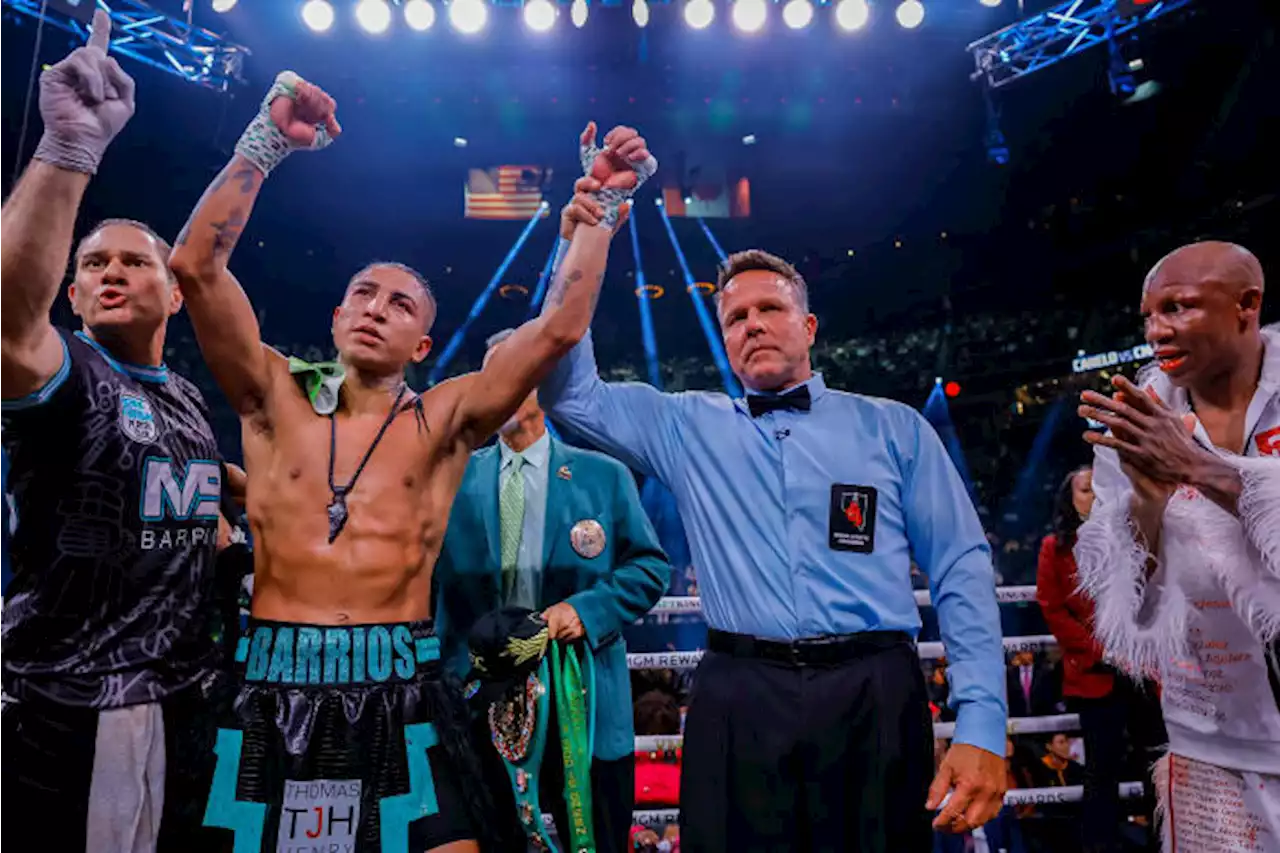 INSIDE THE RING: Mario Barrios shines as he wins welterweight title belt on Showtime PPV