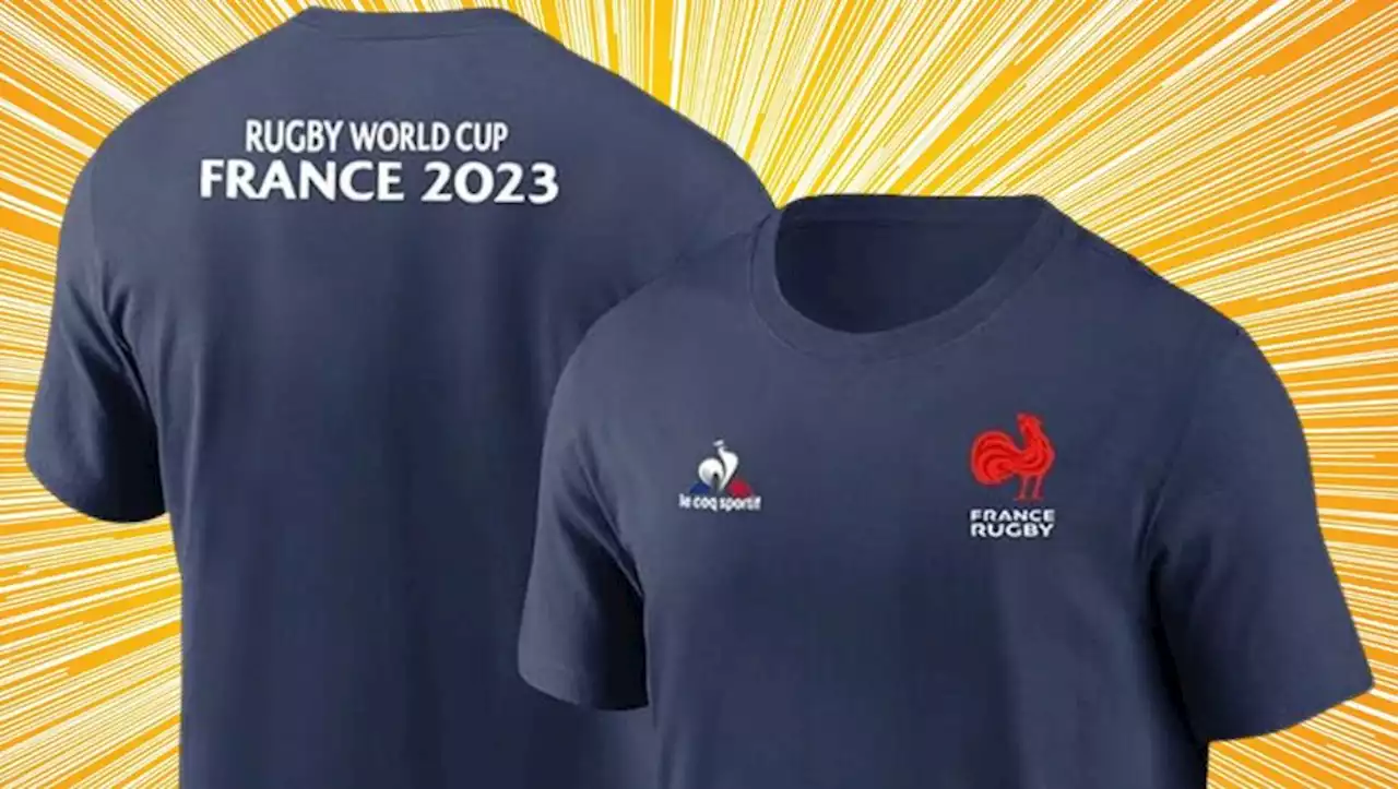 Coupe du monde de rugby : 3 T-shirts parfaits pour soutenir le XV de France