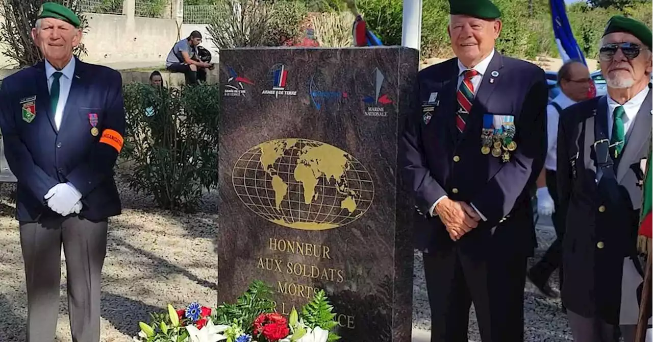 Lançon-Provence : Une stèle qui rend hommage aux soldats morts en Opex