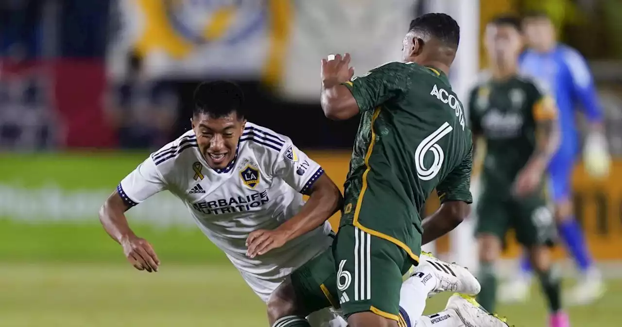 Galaxy can't hold on to second-half lead in draw with Portland