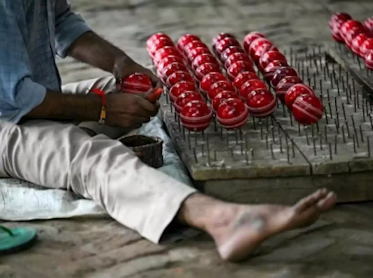 Sacred cow: Ball makers break taboos for India’s favourite sport