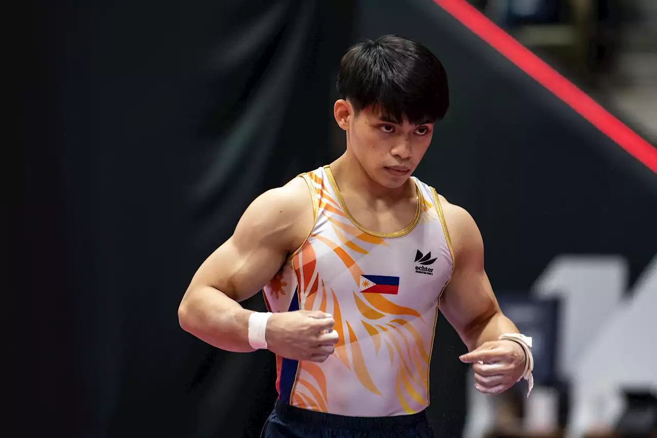 Carlos Yulo books ticket to 2024 Paris Olympics