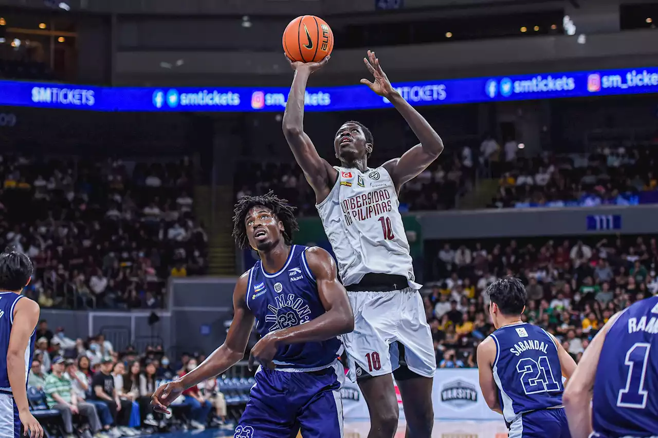 Reigning MVP Malick Diouf, returning Cj Cansino shine as UP downs Adamson