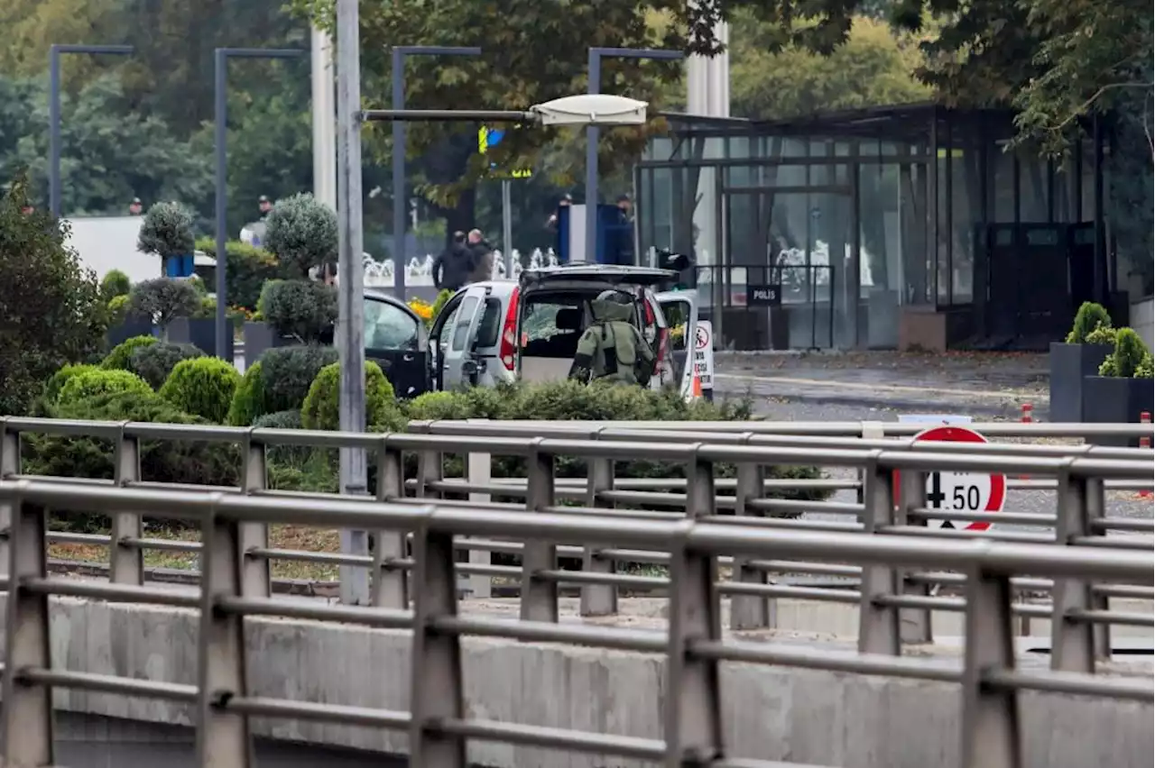 Suicide bomber detonates a device in Turkey’s capital hours before president’s speech to lawmakers