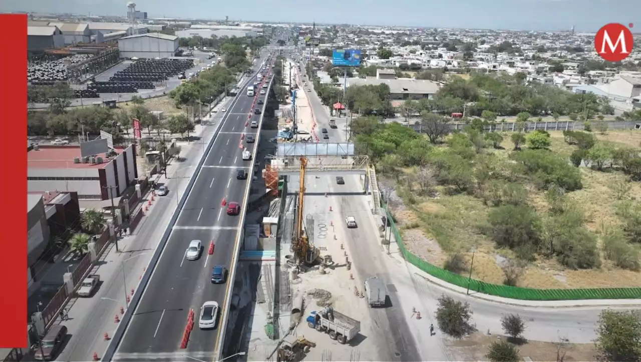 Monterrey quitará puente peatonal por desnivel en avenida Churubusco