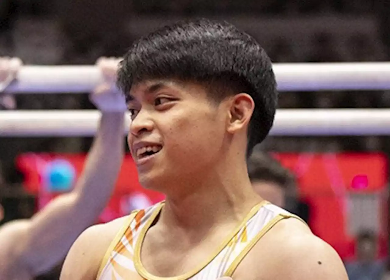 Yulo punches ticket to Paris Olympics