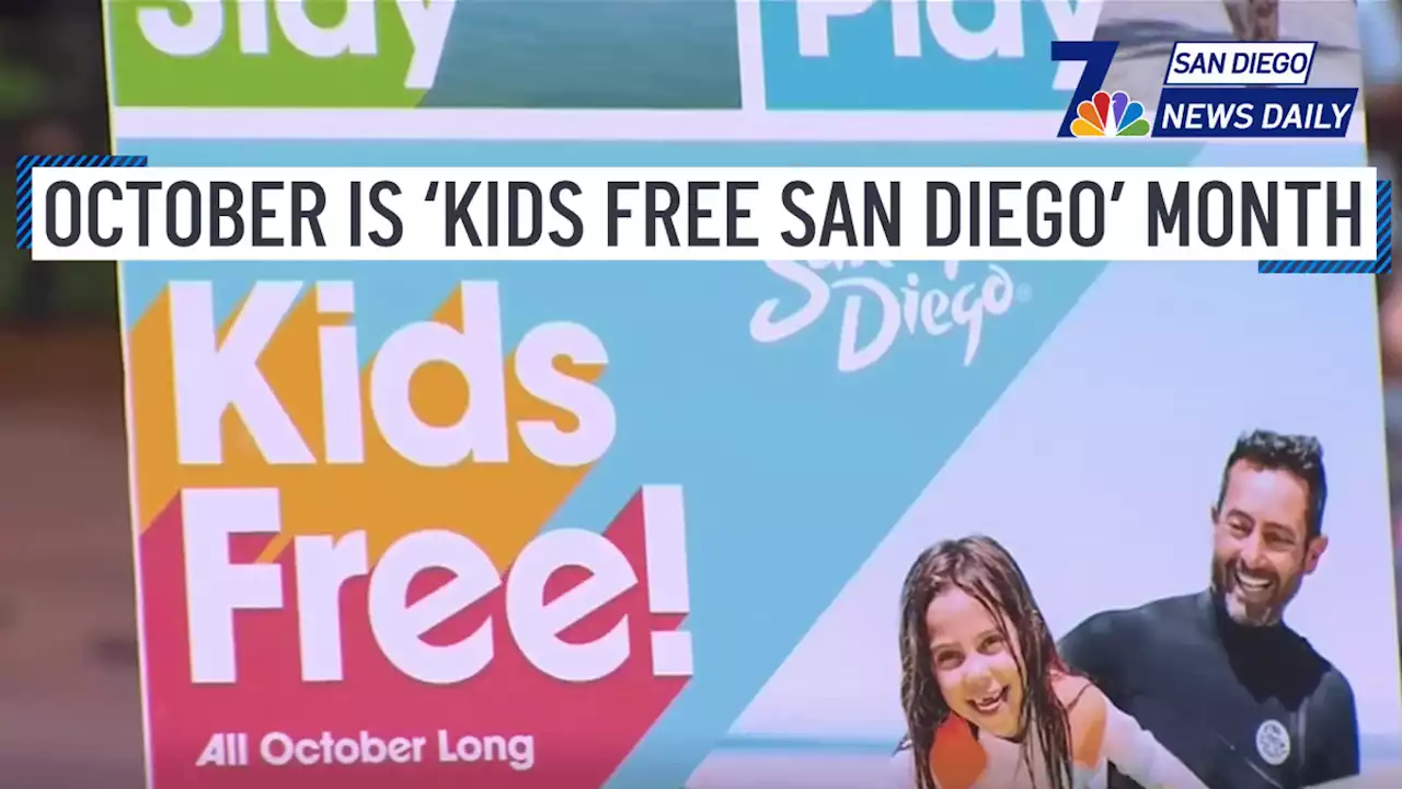 October is ‘Kids Free San Diego' Month | San Diego News Daily