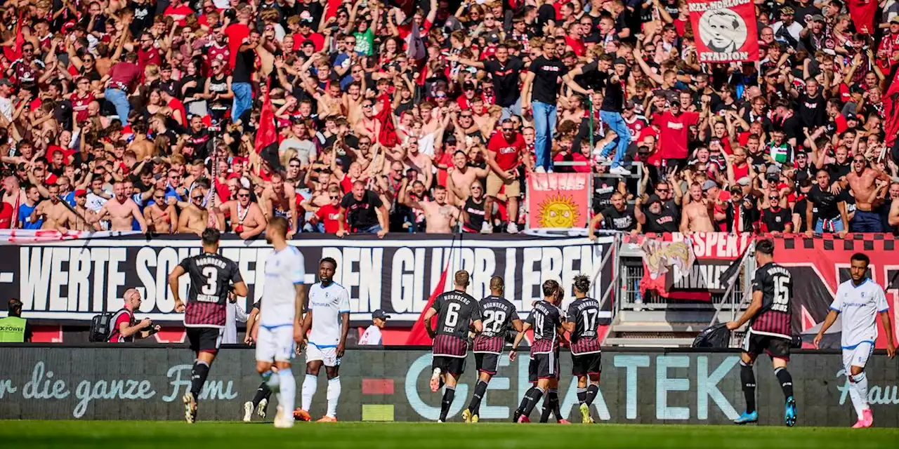 Nürnberg drückend überlegen, aber weiter nur 1:0 vorn: Konter-Treffer von Goller zählt nicht