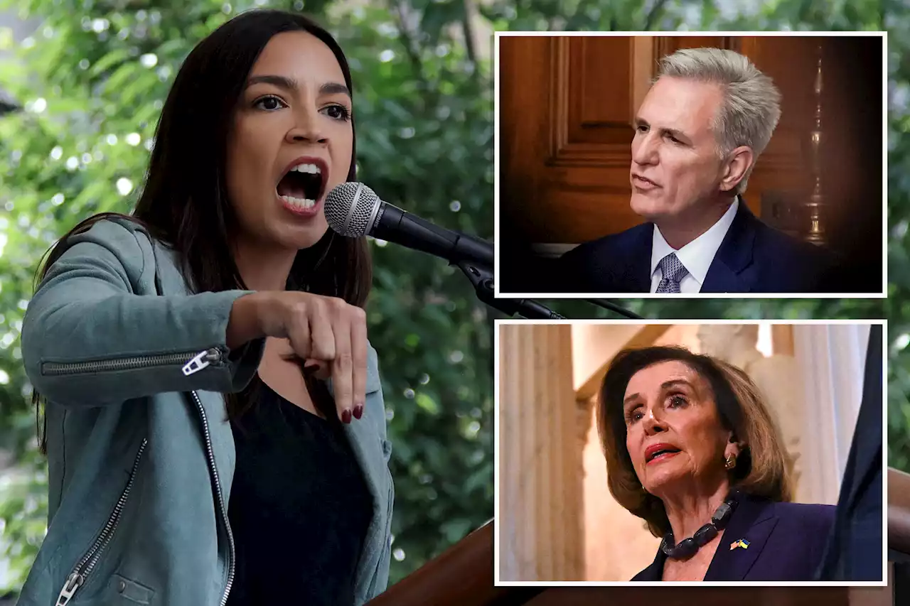 AOC ‘absolutely’ plans to vote to oust McCarthy, while Pelosi demurs