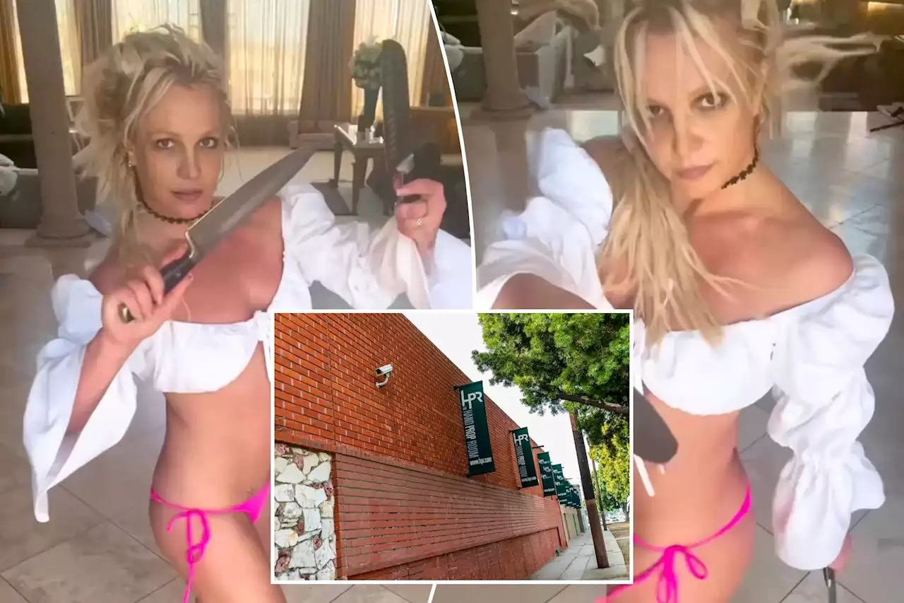 Britney Spears’ knife-dancing ‘saves’ struggling prop shop as fans rush to order fake blades