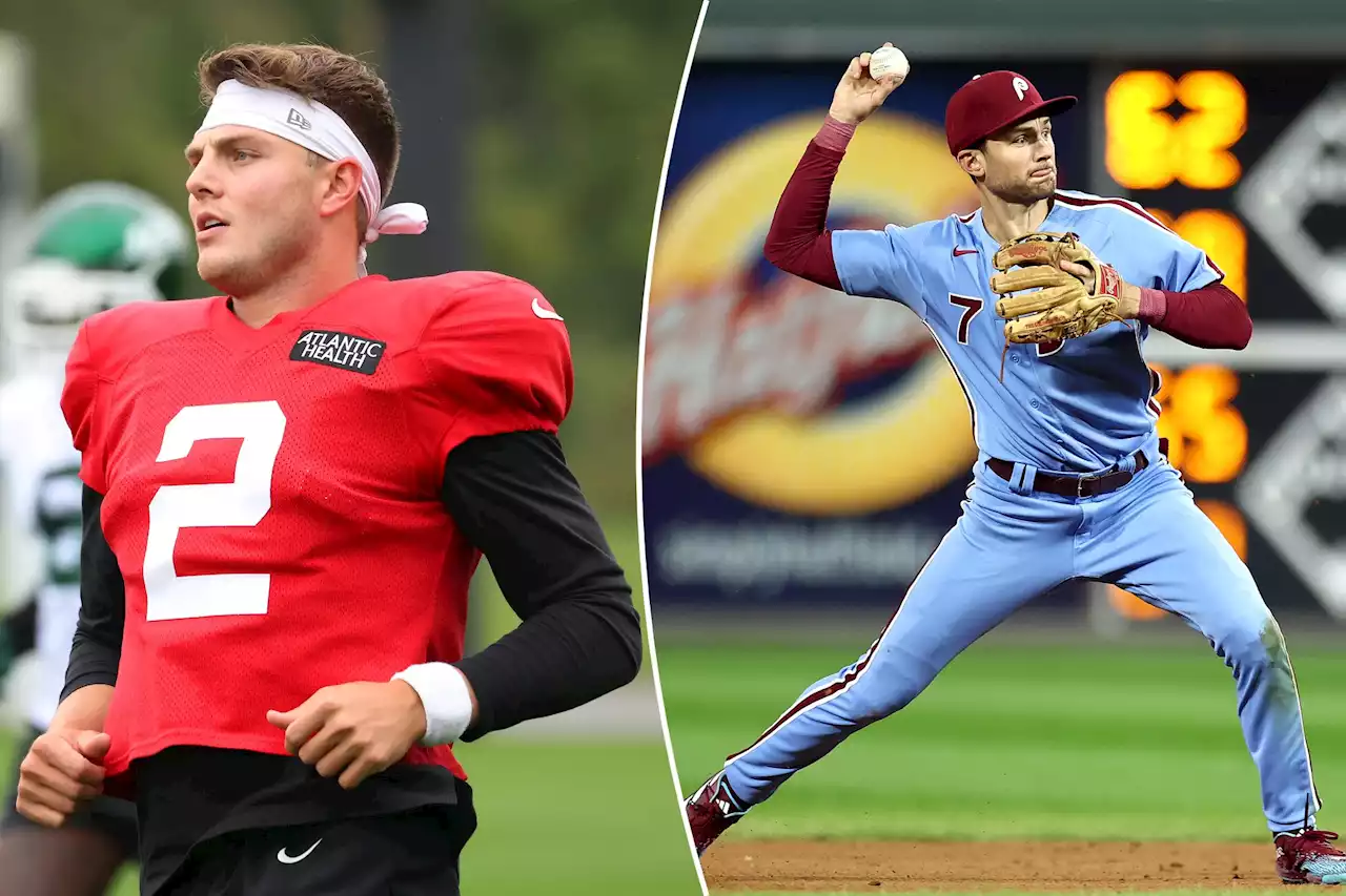 Trea Turner gives Jets fans advice on Zach Wilson: ‘You might as well try anything’