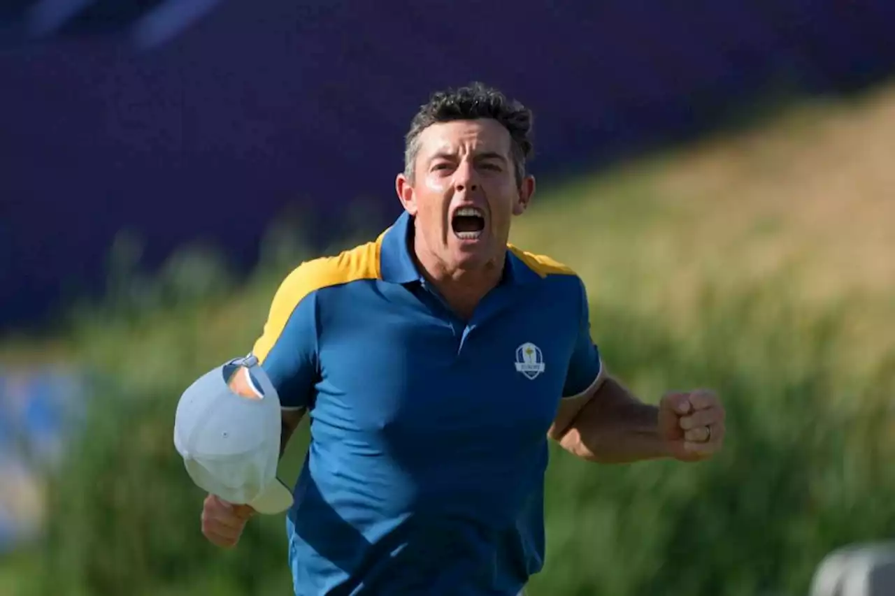 Rory McIlroy says US antics put ‘fire in our bellies’ as Europe regain Ryder Cup