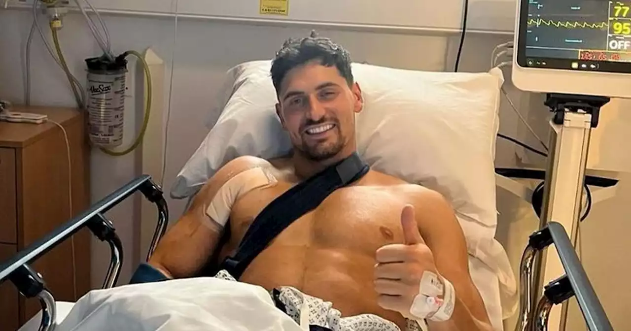 Love Island’s Jay Younger in hospital as injury leaves ‘pec needing reattaching'