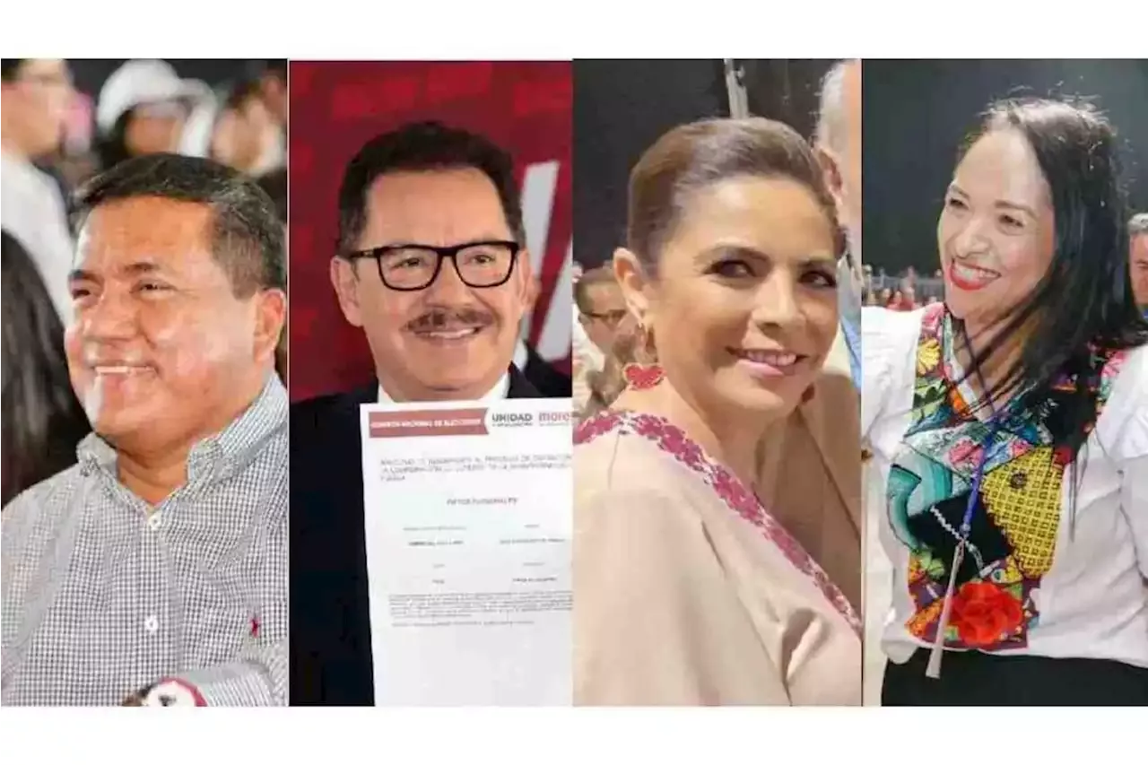 Elecciones Puebla 2024 Mier, Huerta, Salomón y Lizeth, los cuatros