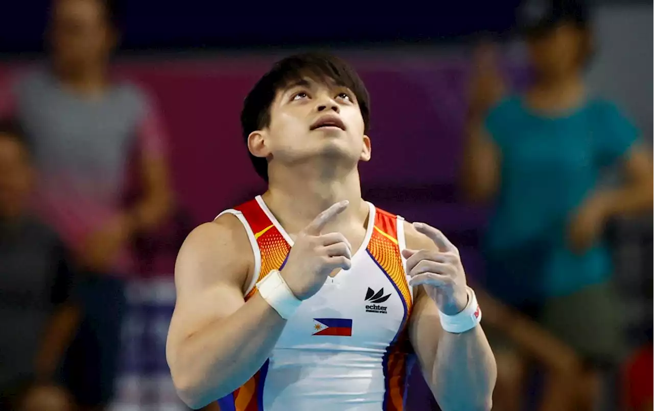 Carlos Yulo earns Olympic berth, reaches floor exercise final for shot at world medal