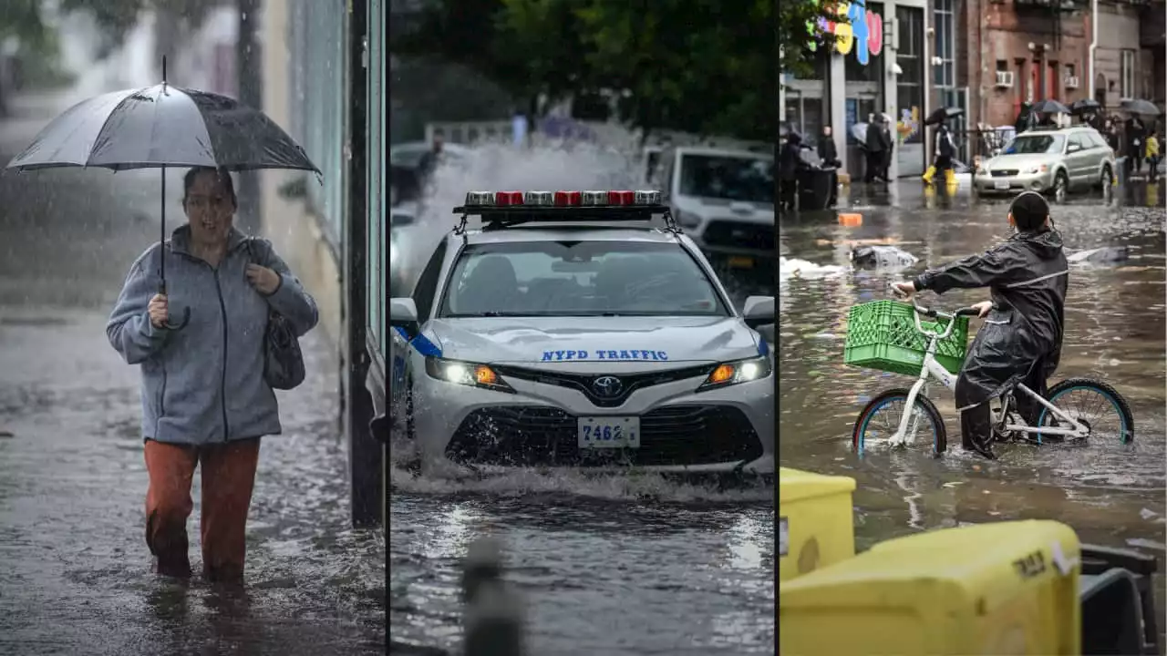 In pictures: The 'crazy' floods that caused chaos in New York