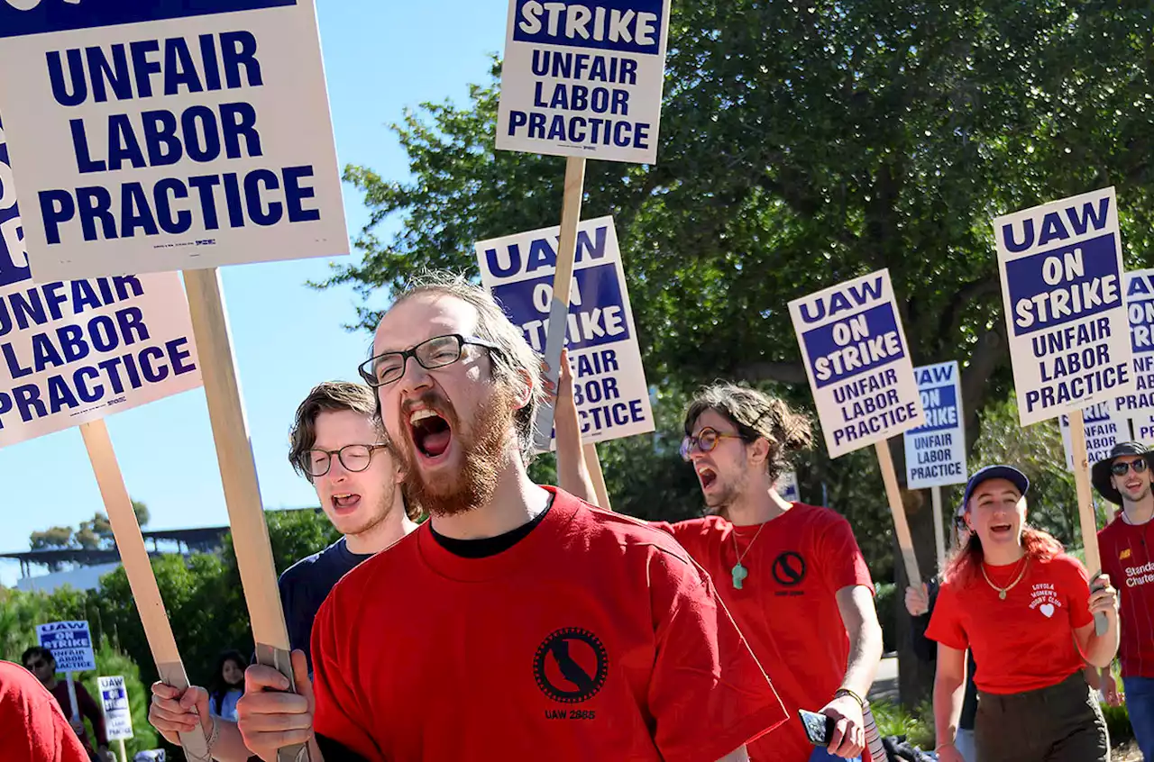 After historic strike, UC grad students say university isn’t honoring pay agreements