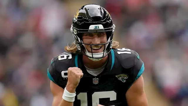 Trevor Lawrence and Josh Allen make it a 10th birthday to celebrate for  Jacksonville Jaguars over Atlanta Falcons at Wembley