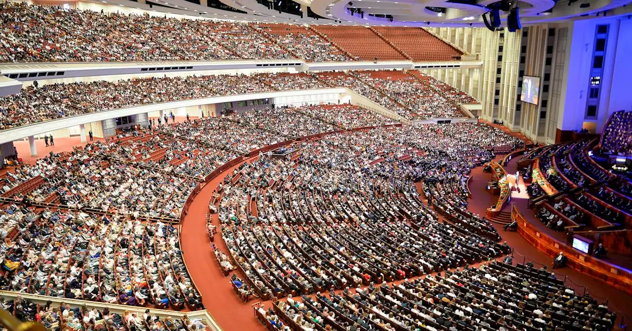 Latest from Sunday’s LDS General Conference: Members await ‘recorded message’ from Russell Nelson and new temples