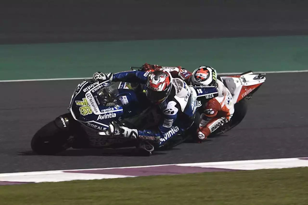 Loris Baz (12.): Keine Chance gegen Jorge Lorenzo