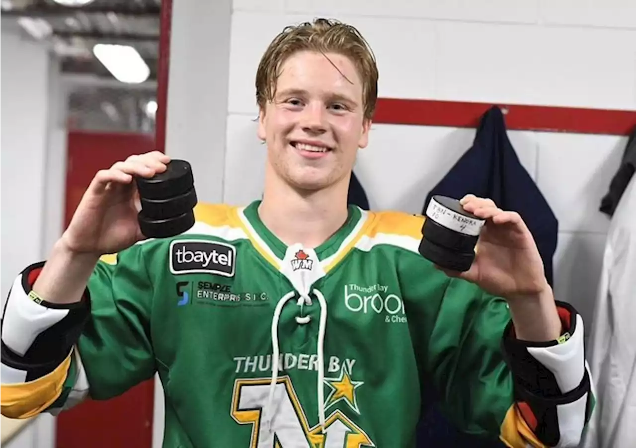 Mikus sets rookie record with six goals in win over Kenora