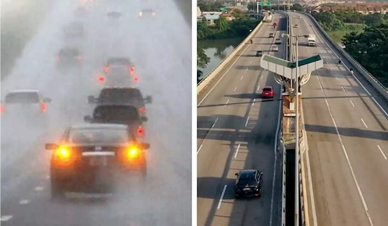 Rain Or Fine: Malaysian Motorists Warned Against Stopping In Emergency Lane, Face RM2,000 Penalty