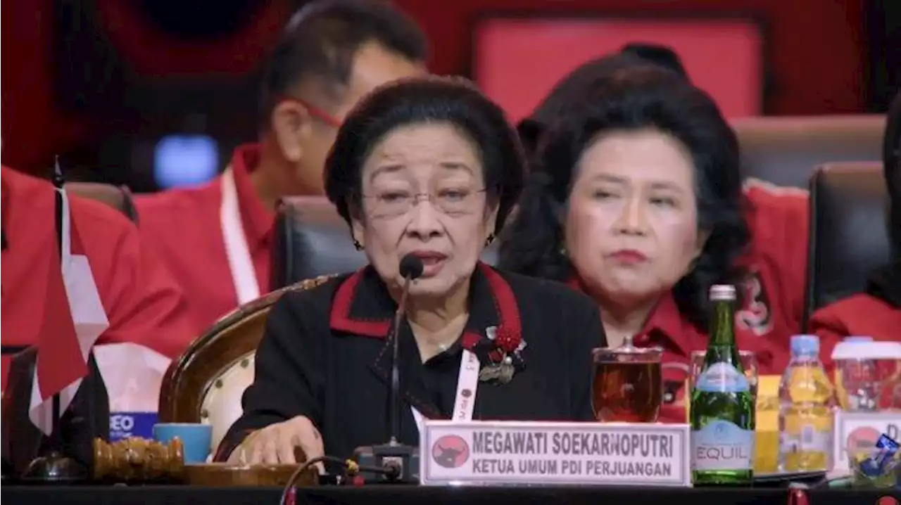 Di Rakernas PDIP, Megawati Singgung Isu Ganjar jadi Cawapres-Prabowo Capres: Saya Sampai Bingung