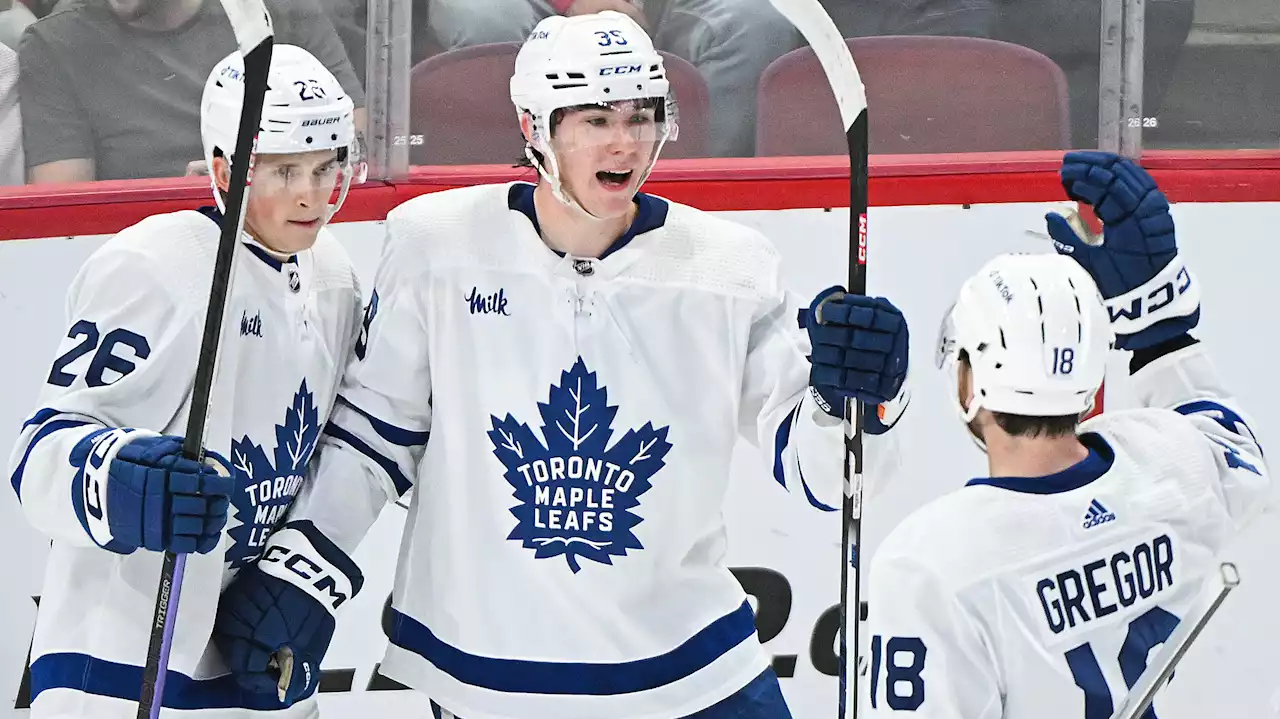 Toronto Maple Leafs remain hot, knock off Montreal Canadiens in pre-season action