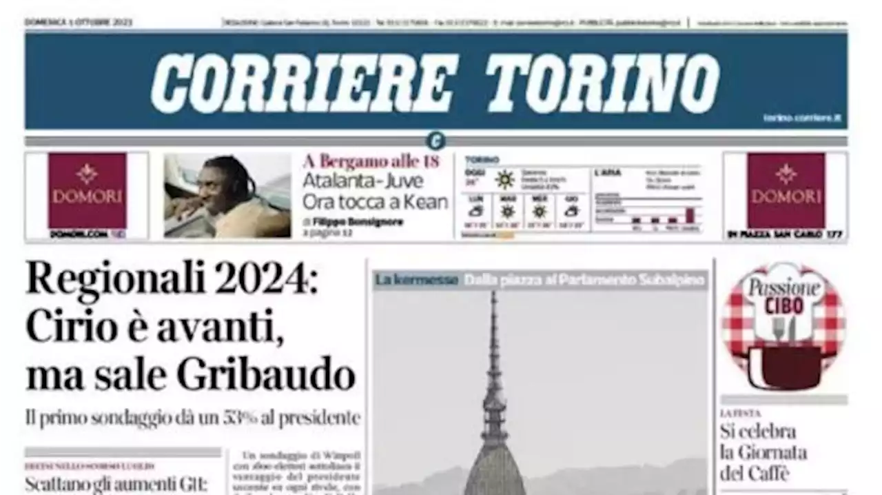 Alle 18 in campo al Gewiss Stadium, Corriere di Torino: 'Atalanta-Juve, ora tocca a Kean'