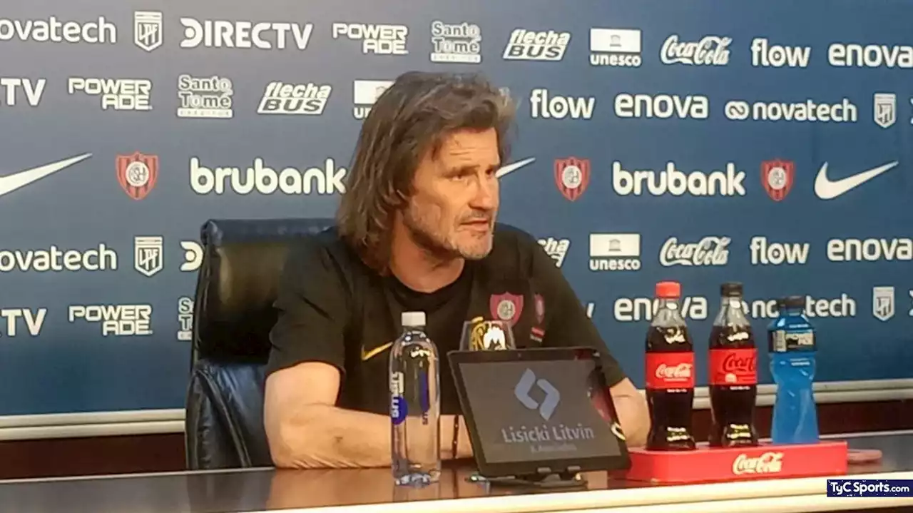 El Gallego rompió el silencio tras el empate ante Huracán: qué dijo en conferencia de prensa