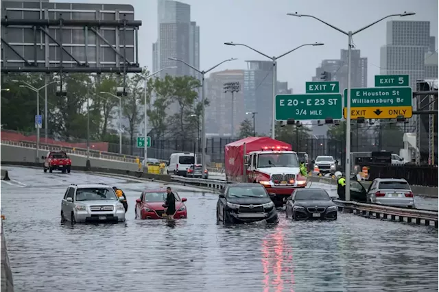 New York isytihar darurat akibat banjir kilat