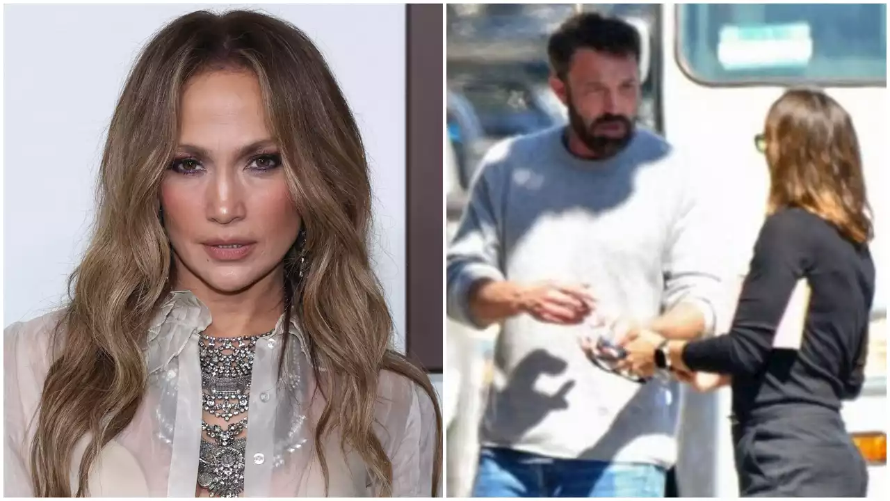 Captan a JLo y Ben Affleck en 'acalorada discusión' tras encuentros cariñosos del actor con su ex