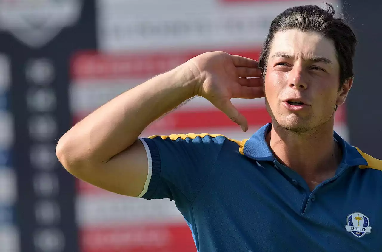 Viktor Hovland med knusende seier - Europa vant dramatisk Ryder Cup