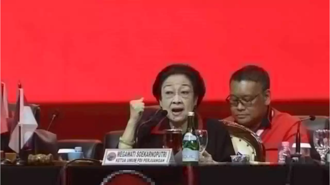 Megawati Bocorkan AD/ART PDIP: Ndak Mungkin Orang Lain Tiba-tiba Bisa Jadi Ketum