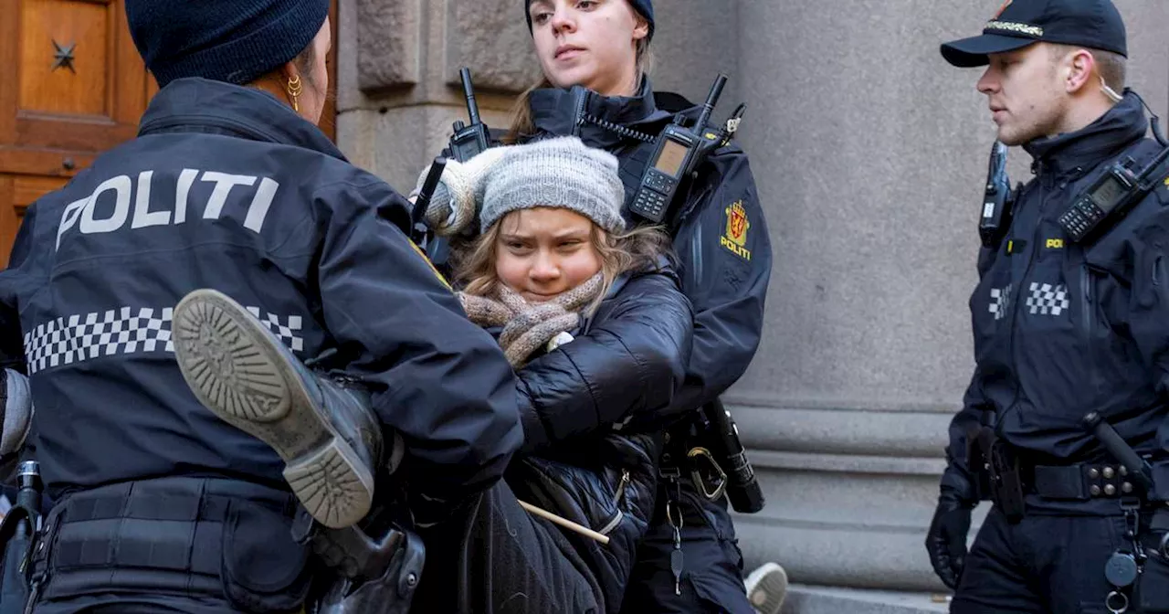 Greta Thunberg skal delta i Fosen-aksjoner i Oslo på torsdag