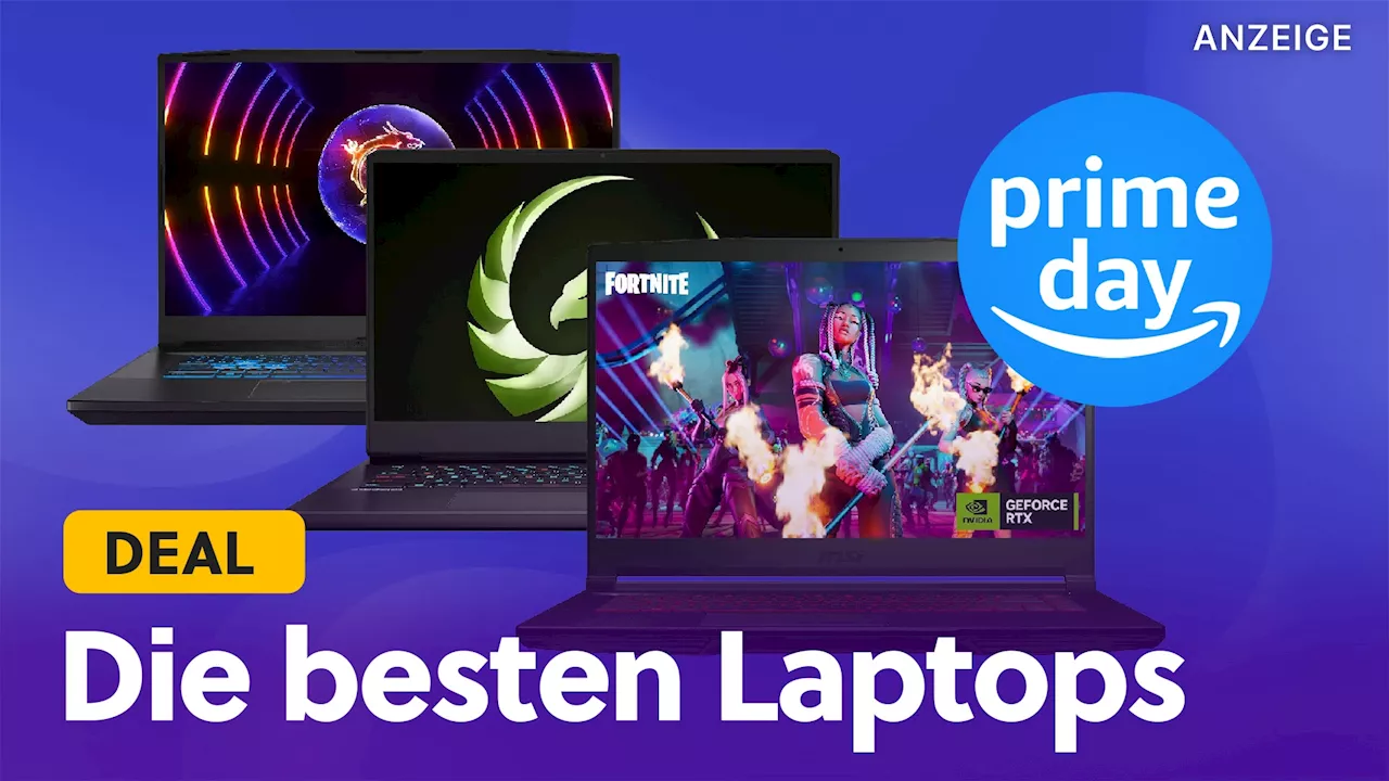 Amazon Prime Day: Das sind die besten Gaming-Laptops der Aktion